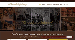 Desktop Screenshot of chocolatejohnny.com